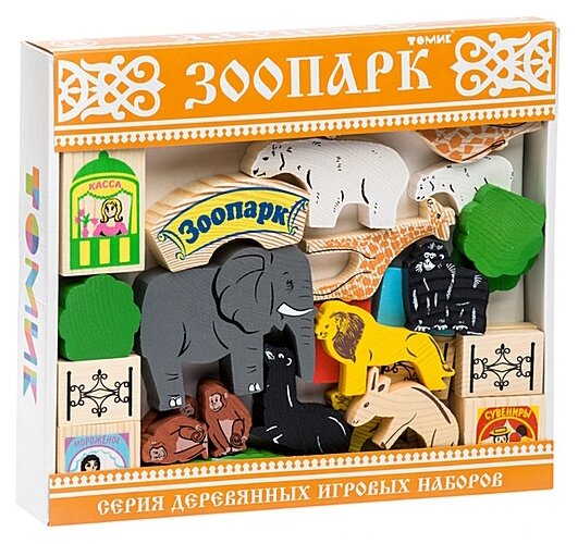 Кубики Томик Зоопарк 7678-5