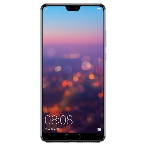 фото Смартфон huawei p20 полночный синий