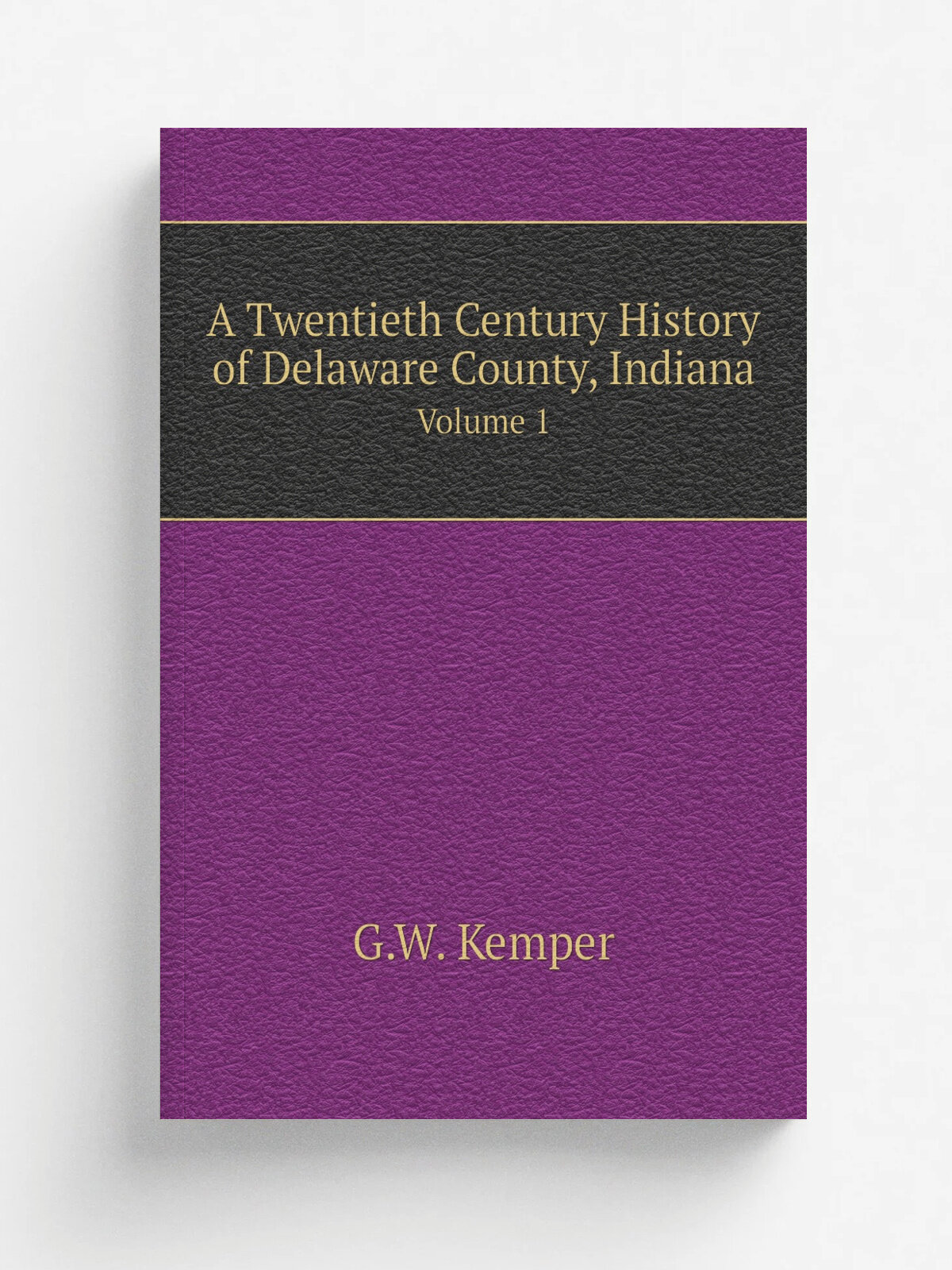 A Twentieth Century History of Delaware County, Indiana. Volume 1