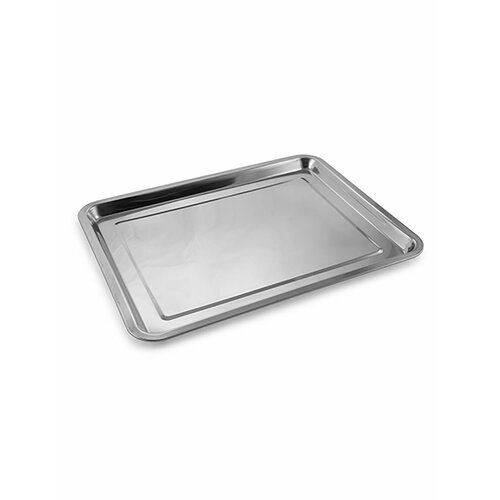 Поднос прямоугольный из нержавейки 40х50 см