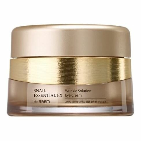 Крем The Saem Snail Snail Essential EX Wrinkle Solution Eye Cream, Крем для глаз антивозрастной, 30 мл