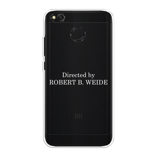 Силиконовый чехол на Xiaomi Redmi 4X / Сяоми Редми 4X Robert B Weide, прозрачный силиконовый чехол клубника на xiaomi redmi 4x сяоми редми 4x