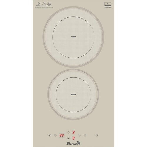 Варочная панель электрическая ELTRONIC 88-22 2 конфорки бежевая 1670000₽