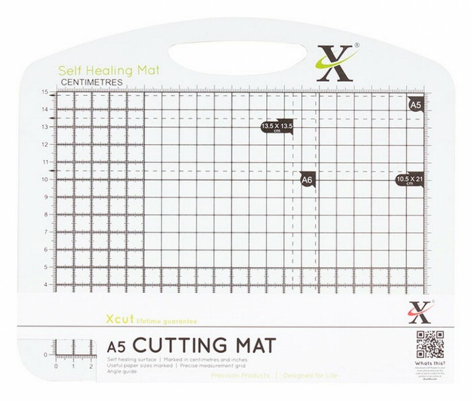 Docrafts XCU268432 Мат для скрапбукинга двусторонний, 21 x 14.8 см