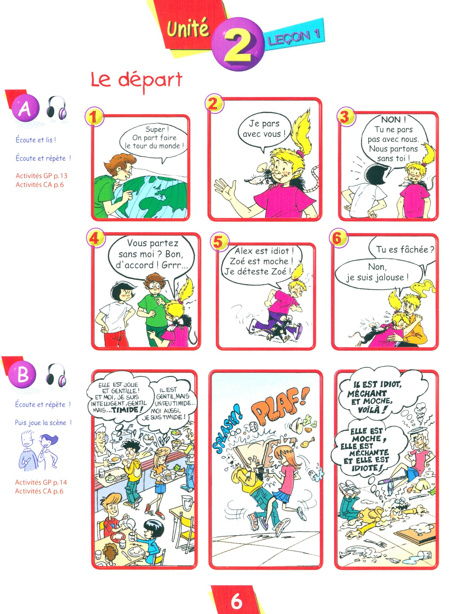 Alex et Zoé + 3. Niveau A1. Livre de l'élève + CD - фото №8