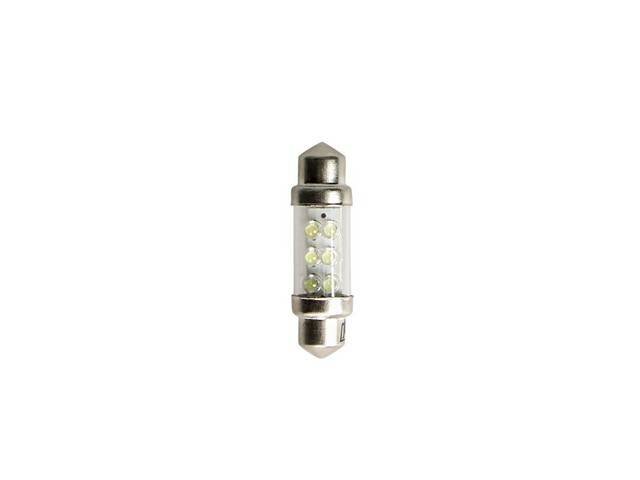 Светодиодная лампа C10W (SV85) 11x36 white 2 LEDs KT700093