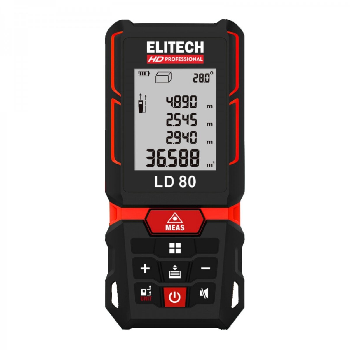 фото Дальномер ELITECH HD LD 80, арт. 204770