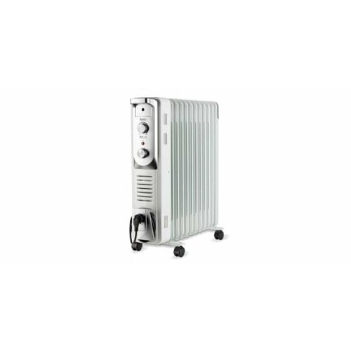 Fakir RF 11 Turbo - Oil electric space heater - Oil - Indoor - Floor - Silver White - Rotary 2591600₽