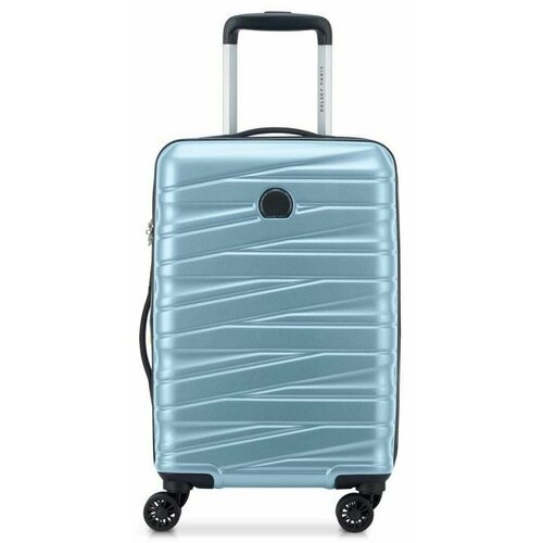 чемодан heys 41 л размер s голубой Чемодан Delsey, 41 л, размер S, голубой