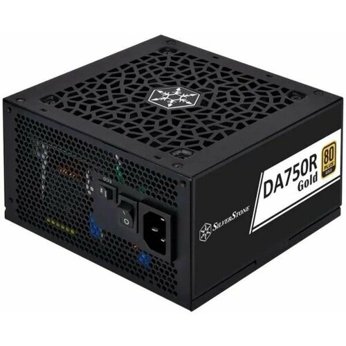 Блок питания Silverstone G54ADA075R0M220 80 PLUS Gold 750W ATX 3.0 & PCIe 5.0 Fully Modular Power Supply блок питания atx silverstone et650 b 650w