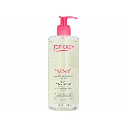 Мягкий очищающий гель Topicrem Gentle Cleansing Gel topicrem очищающий гель для атопичной кожи ad ultra rich cleansing gel