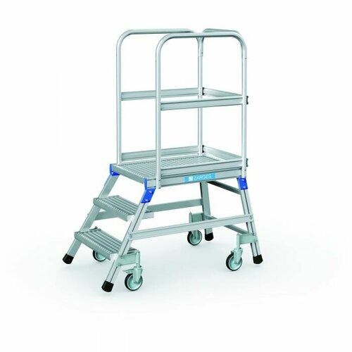 Передвижные алюминиевые подмости с односторонним подъемом 3 ступени из стали Zarges 41951 262611₽