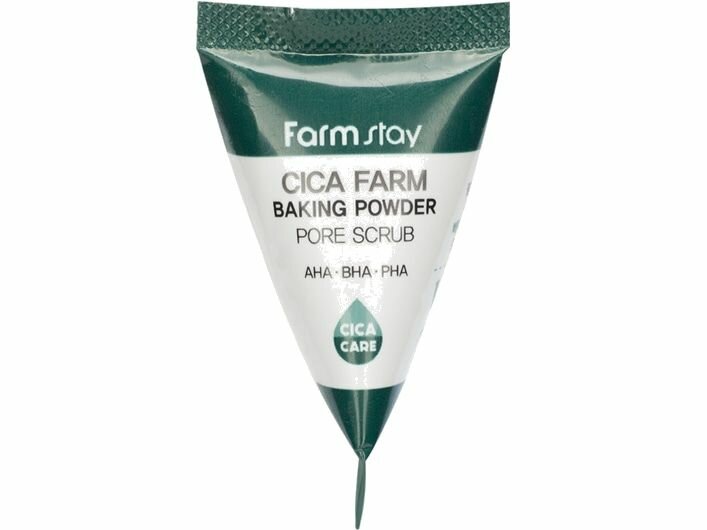 Скраб в пирамидках Farm Stay Cica Farm Baking Powder Pore Scrub