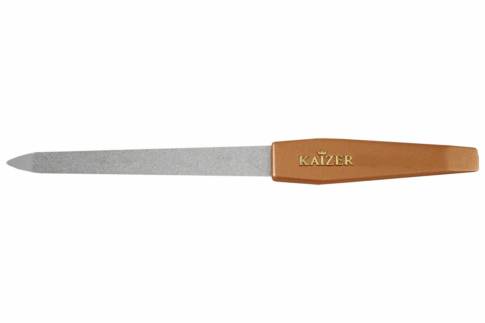 KAIZER Пилка алмазная, 180 мм/110 мм, коричневая ручка