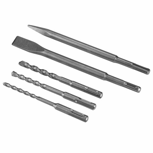 Набор буров для перфоратора по бетону sds plus 1 6-13 мм 5 шт 759₽