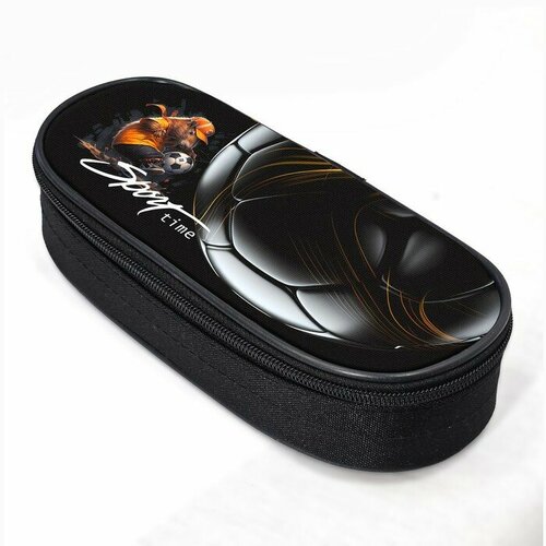 Пенал-футляр 100 х 225 х 60 мм мягкий текстильный Stavia 8730 Футбол 1351₽