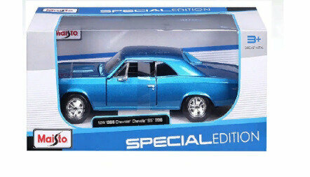 Maisto / Maisto машинка металлическая 1:24 Chevrolet Chevelle SS 396 1966 арт. 31960 синяя