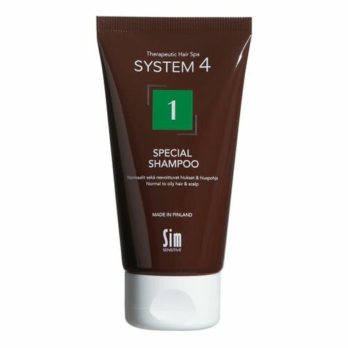 Sim Sensitive System 4 Climbazole Shampoo Шампунь терапевтический № 1 75 мл,