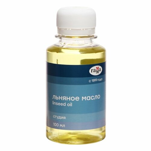 Масло льняное 100 мл Гамма Московская палитра 425₽
