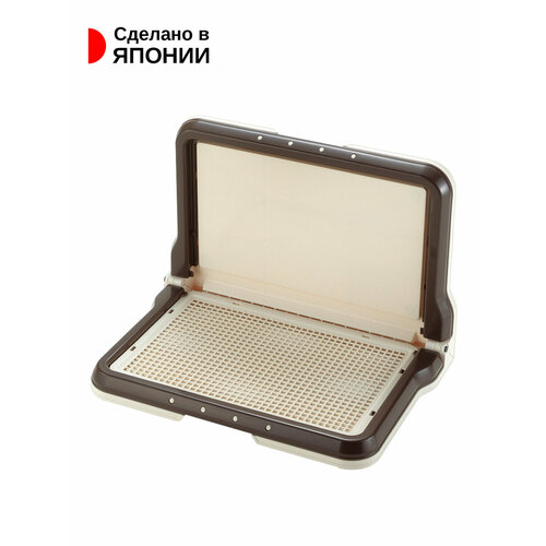 Туалет-лоток для собак 48х33х85 см коричневый 3979₽