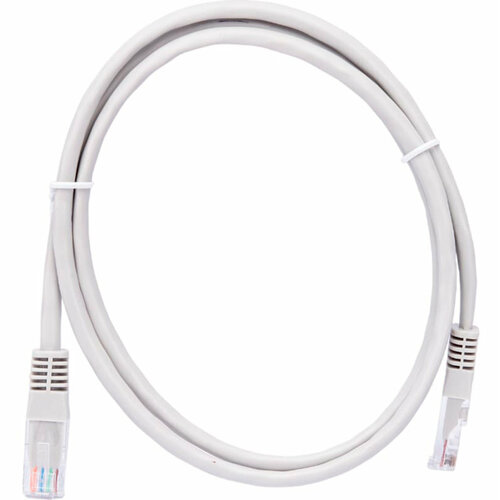 Патч-корд UTP 5e кат литой 1 м серый REXANT 18-1002 143₽