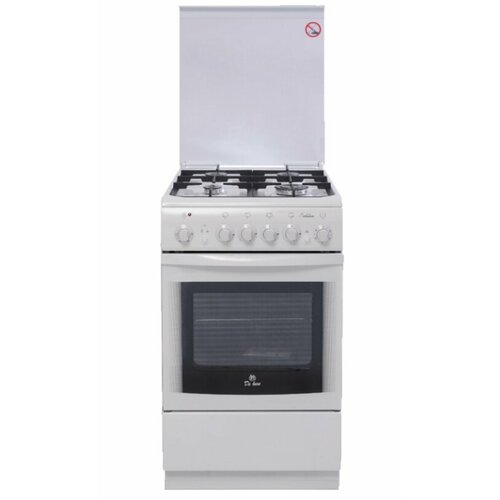 Комбинированная плита De Luxe 50604000ГЭ КР ЧР Белая 2364100₽