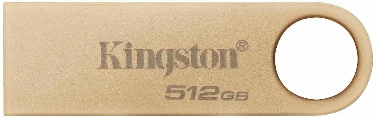 Флешка USB Kingston DataTraveler SE9 512ГБ USB3.0 золотистый [dtse9g3/512gb]