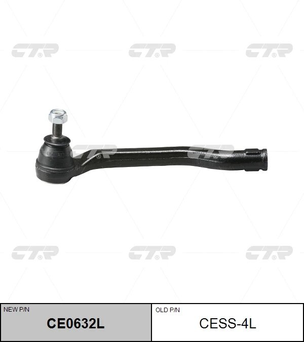 Наконечник рулевой тяги CTR CE0632L