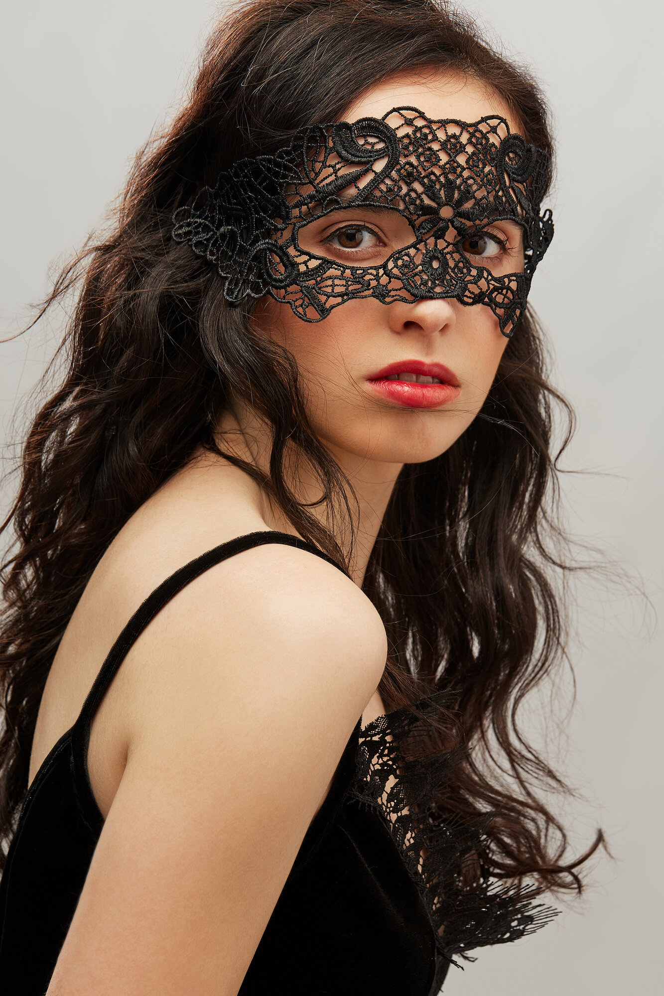 Маска "Нежная Джульетта", Nothing but Love, черный