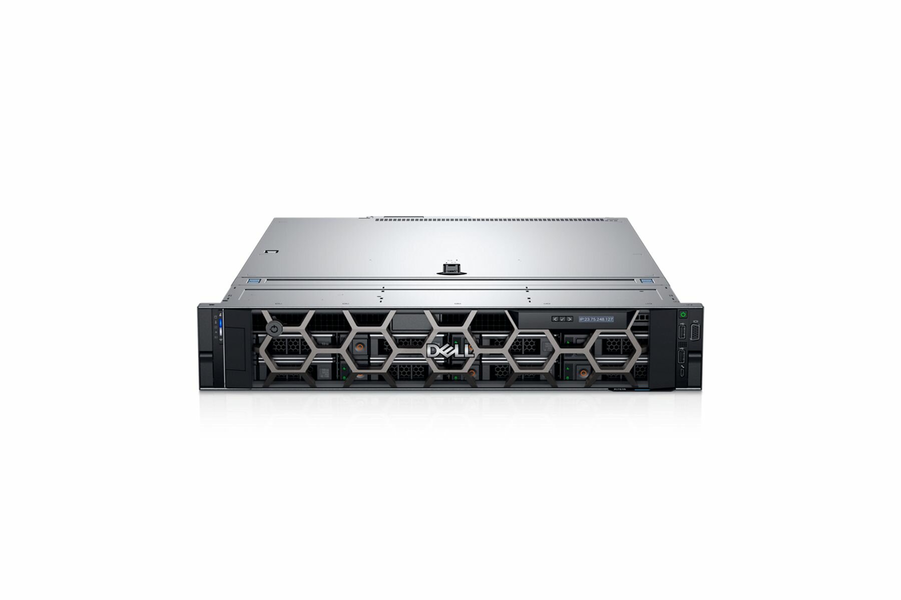 Сервер Dell PowerEdge R750/2x Intel Xeon Silver 4316 2.3G/8х32GB RDIMM 3200MHz/12х12TB HDD SAS/2х48