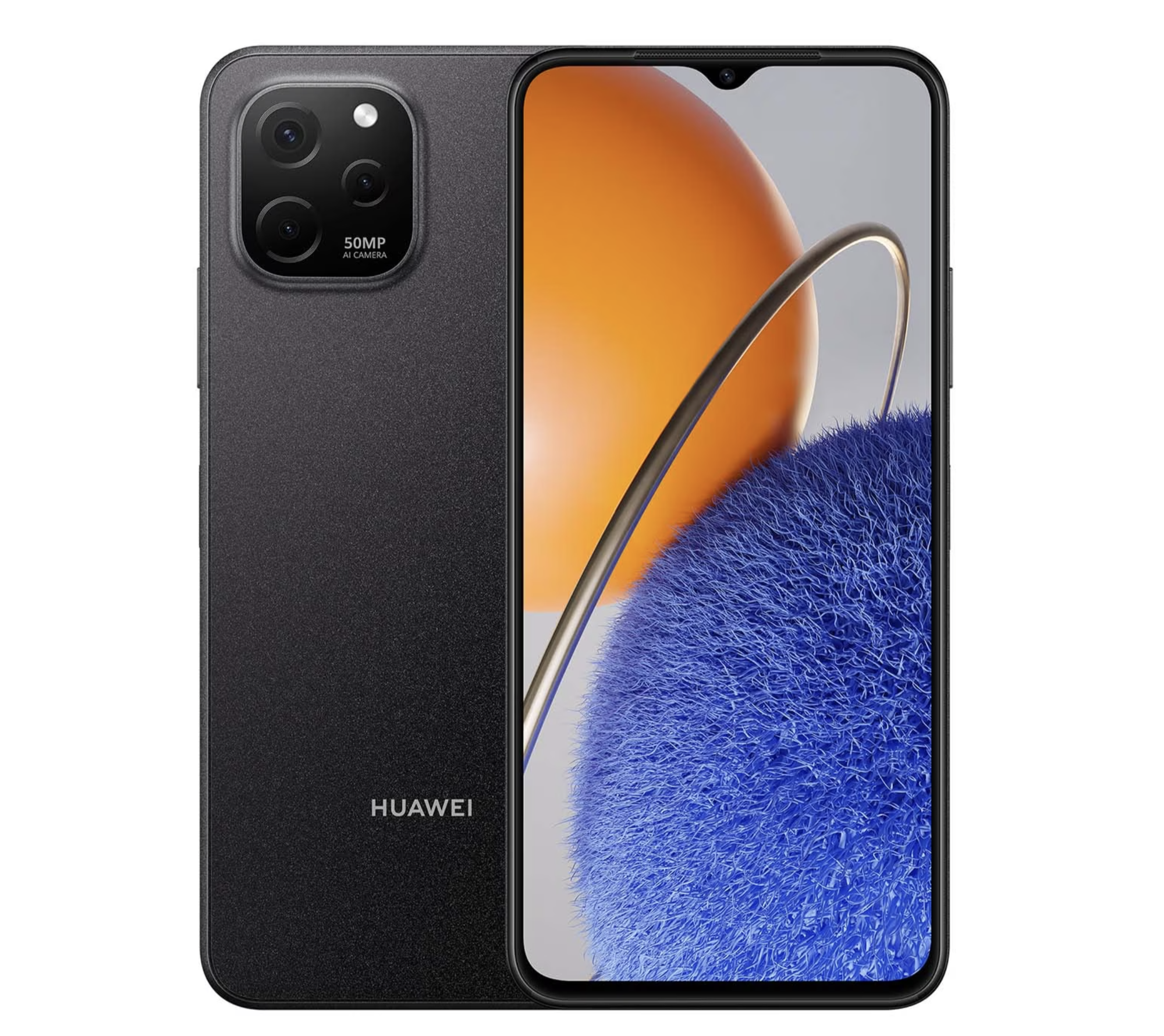 Смартфон HUAWEI nova Y61 6+64, (EVE-LX9N ), Черный, (51097NYB)