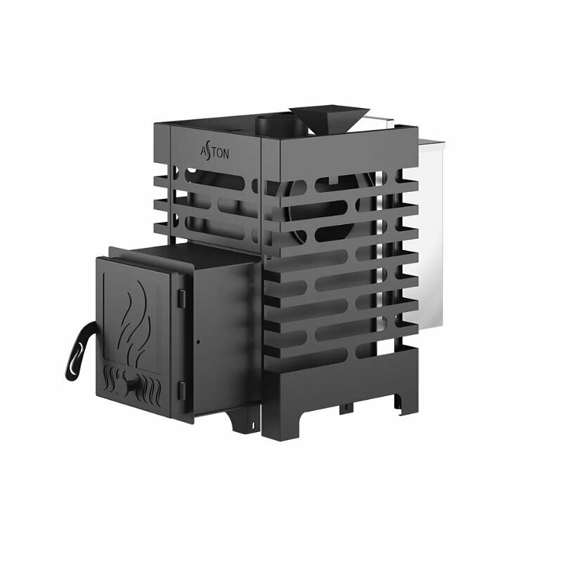 фото Печь для бани Aston 12 Аква, от 6-14 куб. м, d 115 мм