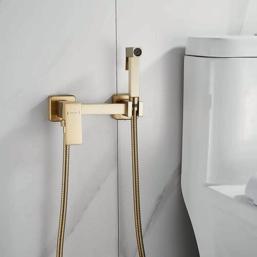 Изображение товара S137G Гигиенический душ золотой сатин