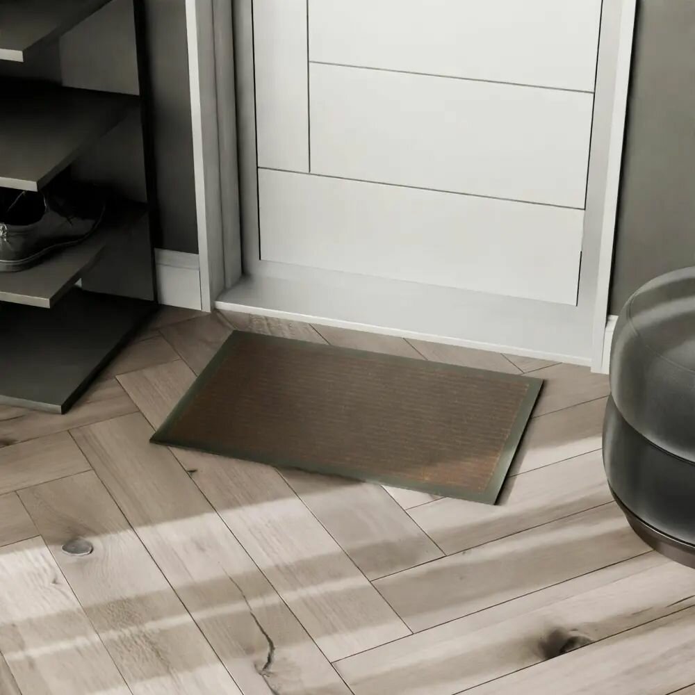 Коврик Start 40x60 см полипропилен цвет коричневый