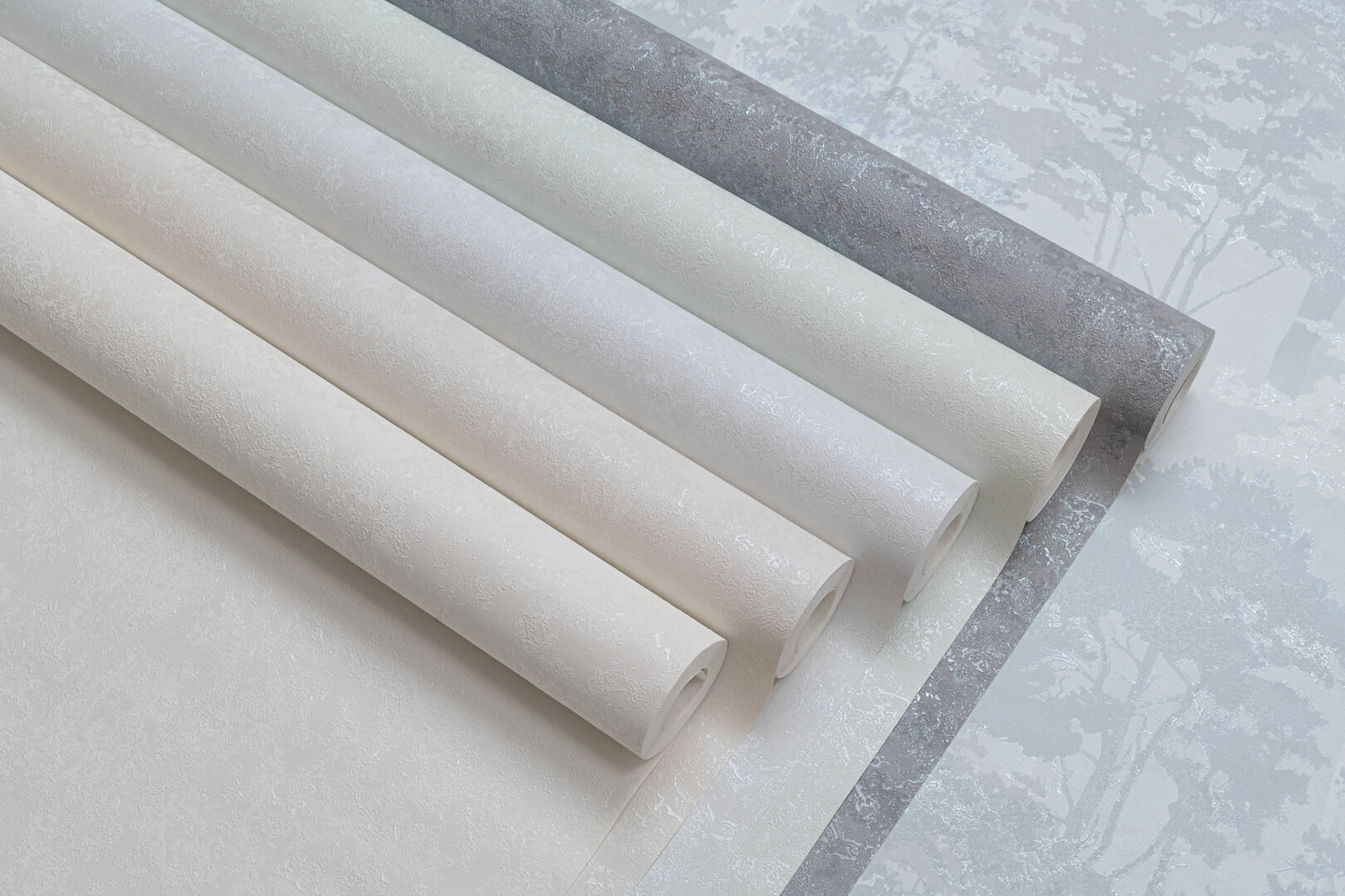 Обои флизелиновые Артекс Форест серые 1.06 м 11239-03 - фото №5