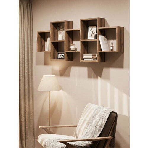 Полка настенная 5 Дуб делано 5100₽