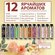 VIOKI Parfum Духи женские Парфюмерный набор пробников 12мл, 12шт.