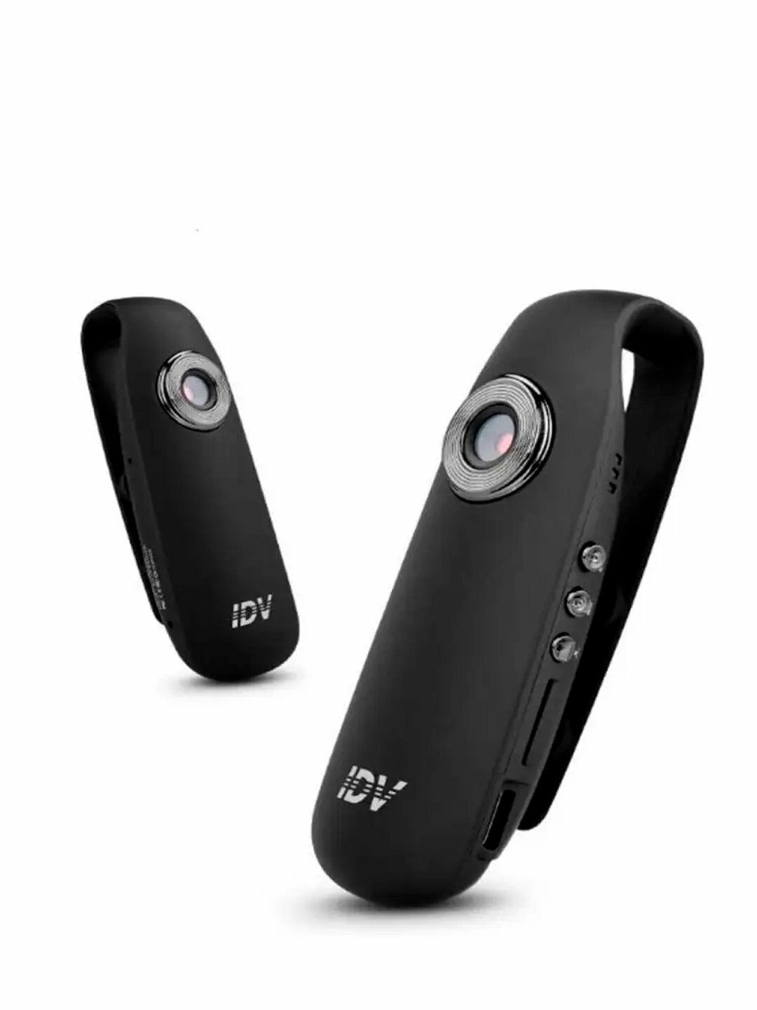 Мини-камера IDV с клипсой — портативная Full HD видеокамера, диктофон, запись на карту памяти
