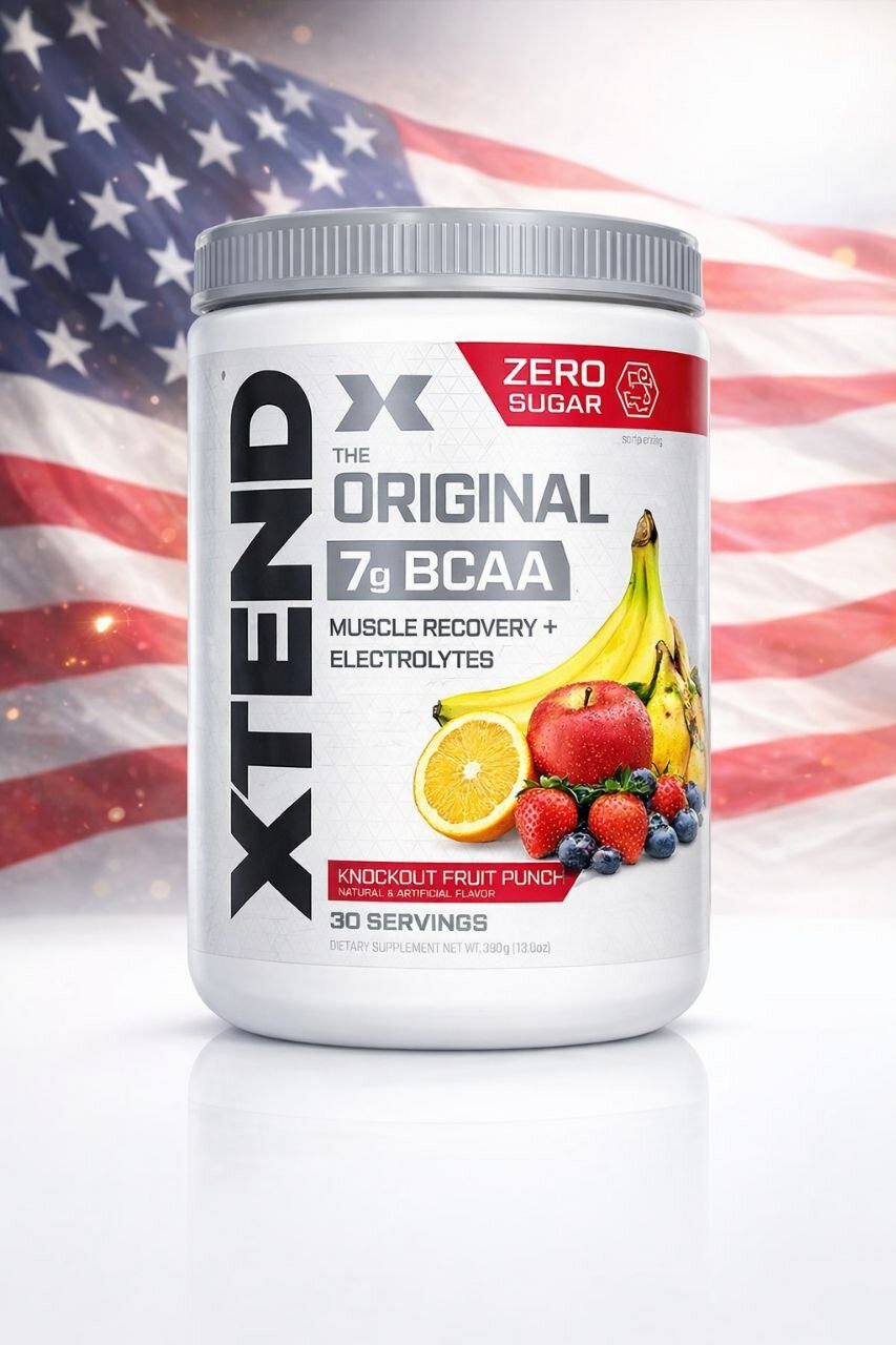 BCAA Xtend 390 г Fruit Punch (Аминокислоты для восстановления и роста мышц) США