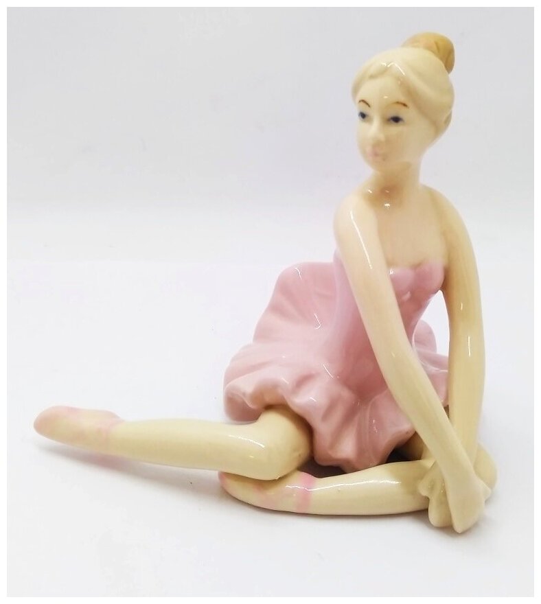 Статуэтка фигурка Балерина девушка 15см фарфор для интерьера, сувениры и подарки, декор для дома, фигурки коллекционные