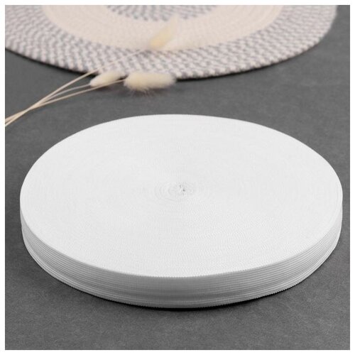 0424 А Лента окантовочная 24мм100м 43грм белый 100 м 430₽