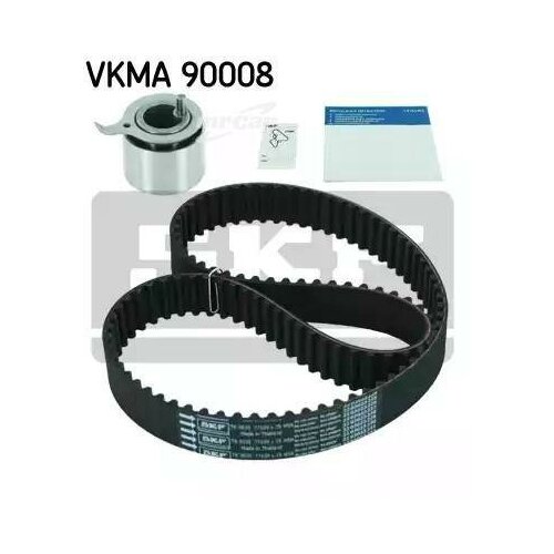 фото Skf vkma90008 ремень грм зубчатый с роликами, комплект