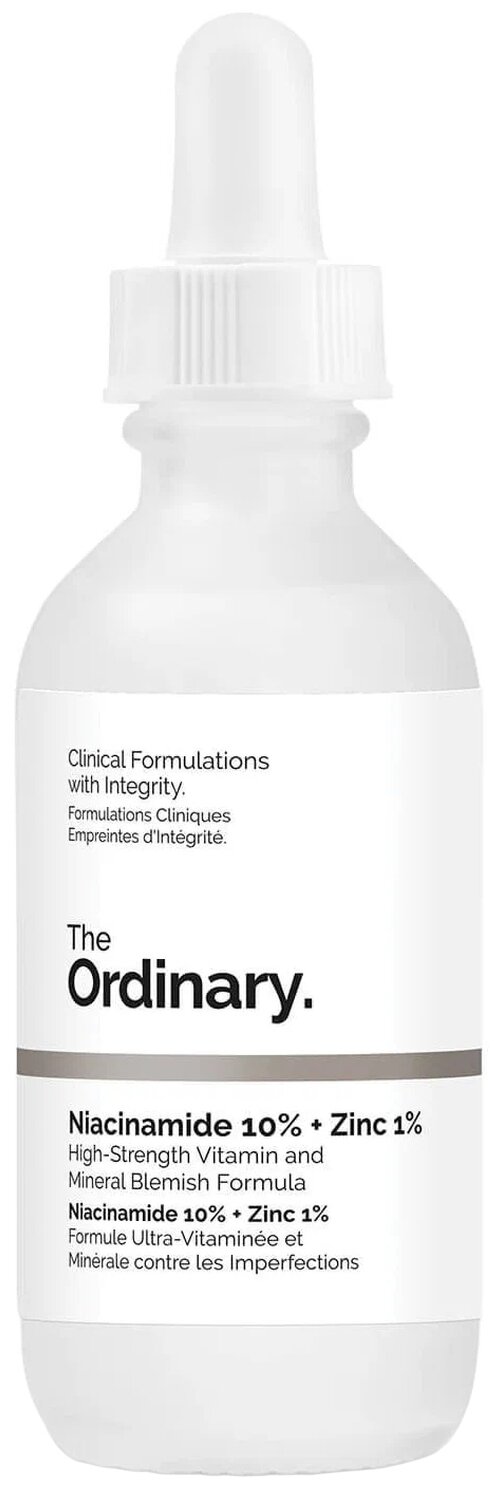 The Ordinary Niacinamide 10% + Zinc 1%, 60 мл