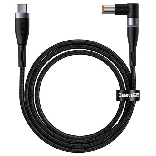  Baseus Zinc Magnetic Series Lenovo Laptop Charging Cable Type-C to DC Round Port (7.9x5.5mm) 100W 2m Black (CATXC-Y01)