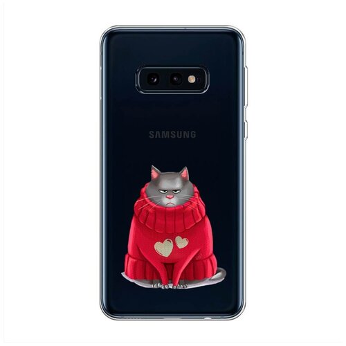 фото Силиконовый чехол "хлоя в свитере" на samsung galaxy s10e / самсунг галакси s10e case place