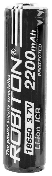 Аккумулятор ROBITON 18650-2200mah 3.7v с защитой