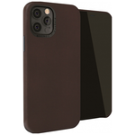 Чехол Pipetto Magnetic Leather Case + Mount для iPhone 12/12 Pro (6.1), коричневый (P063-71-O) - изображение