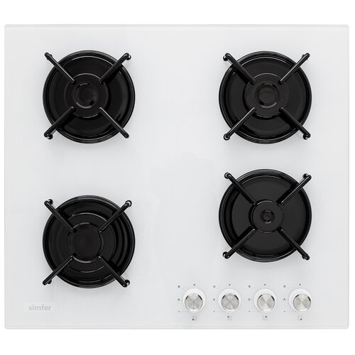Газовая варочная поверхность Simfer H60N40W570 с газ-контролем 1086900₽