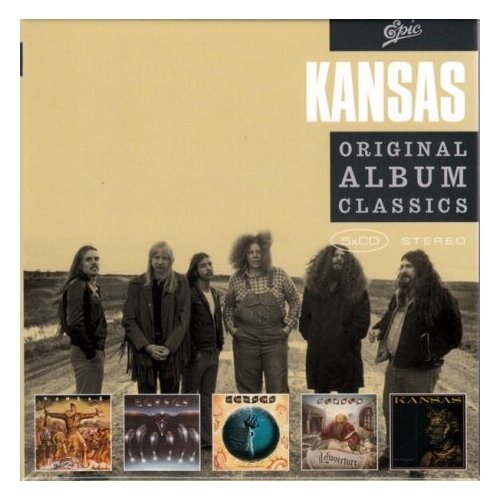 Компакт-Диски, Epic, KANSAS - Original Album Classics (5CD) компакт диски columbia art garfunkel original album classics angel clare breakaway watermark fate for breakfast scissors cut 5cd