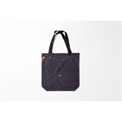 фото Сумка-шоппер / 40х40 см / праздники / новый год с новым годом 2022 burnettie